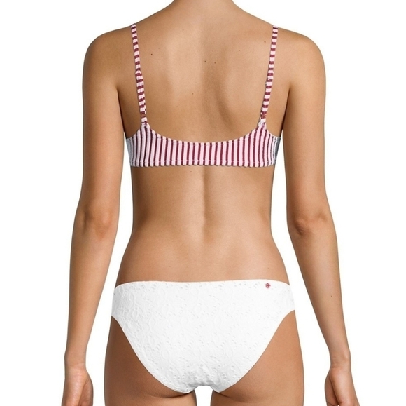 Spiritual Gangster Sundara Ribbed Bikini Top baki blue size Large - Picture 2 of 2